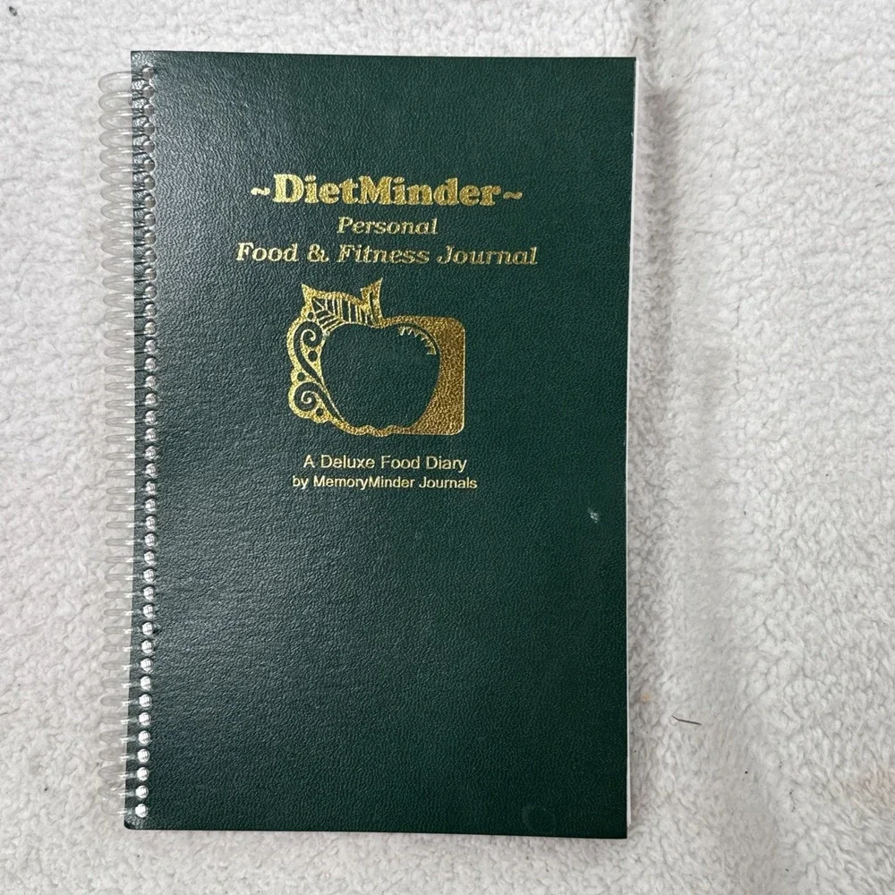 DietMinder Personal Food and Fitness Journal MemoryMinder Spiral